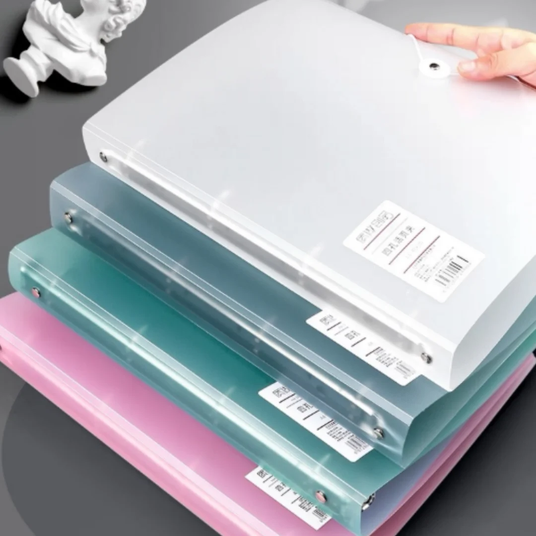 A4 File Folders D-type 4 Hole  - đánh giá và giá Binder Clip Assorted