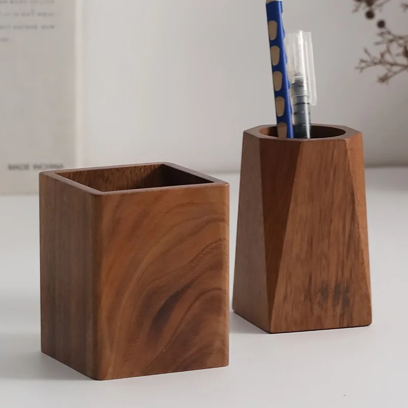 Wooden Pen Holder A Colorful P - đánh giá và giá Stationery Office Supply Store