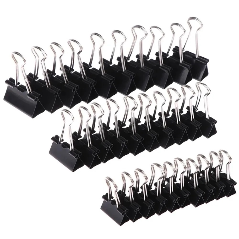 10Pcs Foldback Metal Binder Cl - đánh giá và giá Binder Clip Assorted