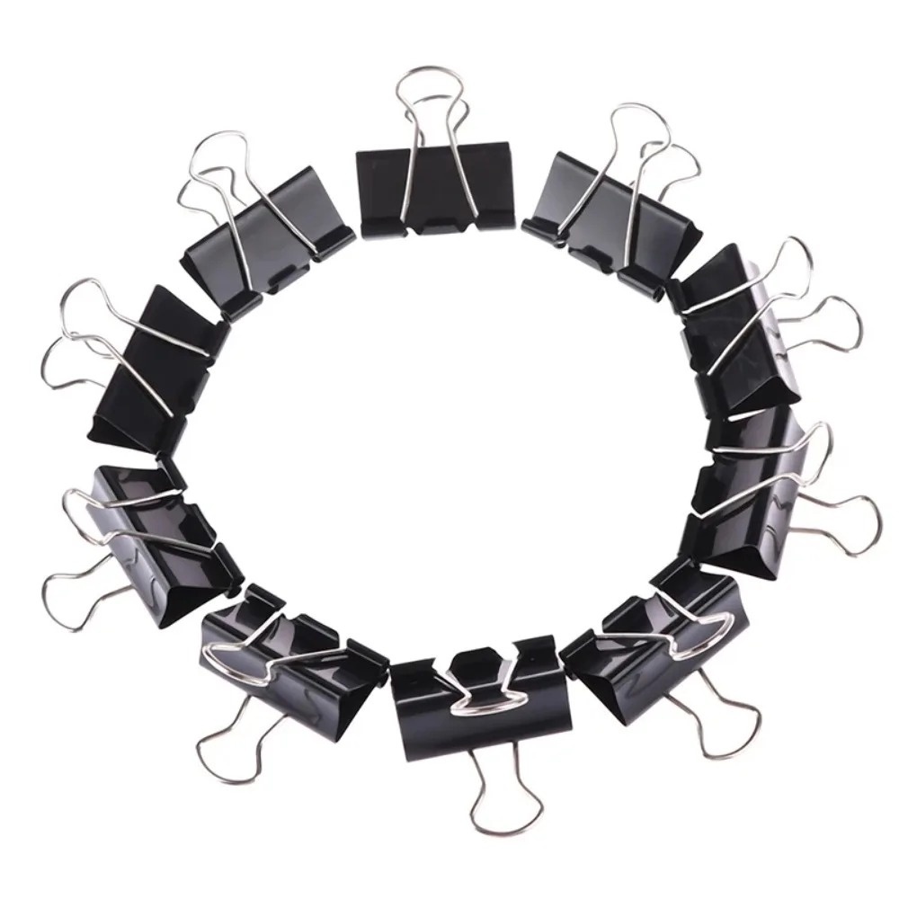 10Pcs Foldback Metal Binder Cl - đánh giá và giá Binder Clip Assorted