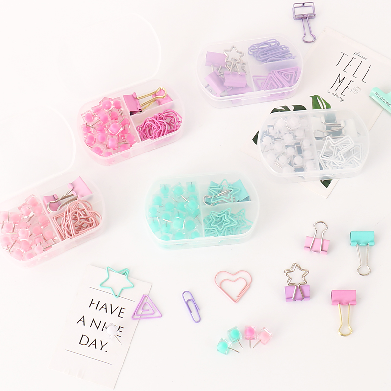 Tutu Coloful Chất Kết Dính Kẹp - đánh giá và giá Binder Clip Assorted
