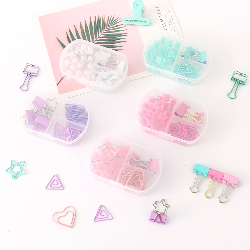 Tutu Coloful Chất Kết Dính Kẹp - đánh giá và giá Binder Clip Assorted