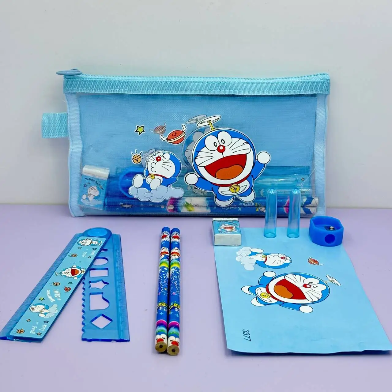 Cute Blue Cartoon Cat Kids Sta - đánh giá và giá Stationery Supplier