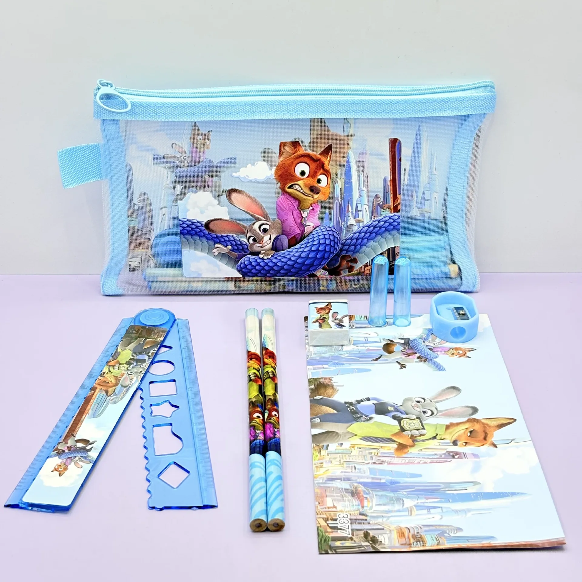 Cute Blue Cartoon Cat Kids Sta - đánh giá và giá Stationery Supplier