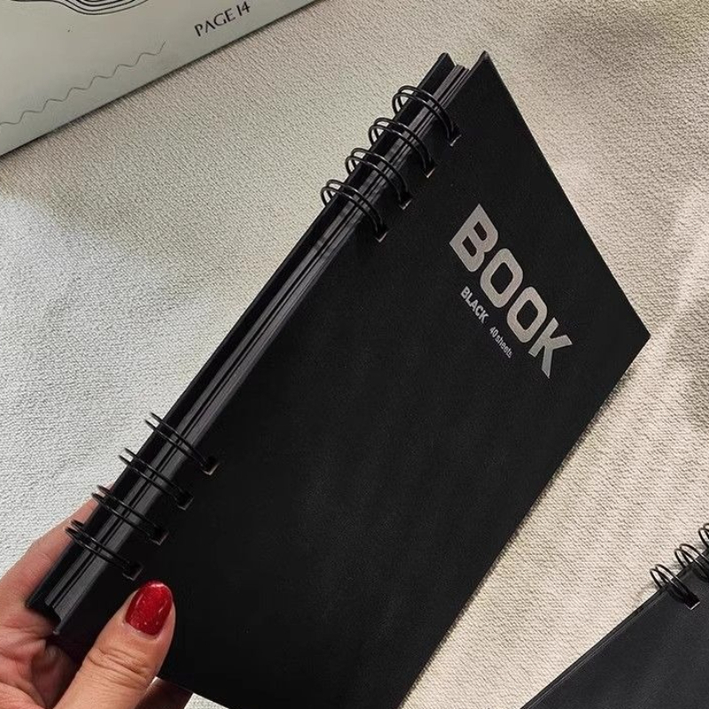 A4 Black Card Sketchbook Doubl - đánh giá và giá Art Sketchbook Ring