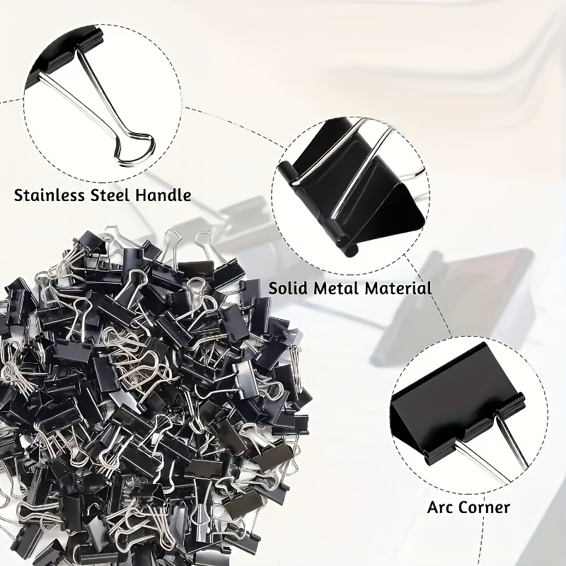 Colored & Black Binder Clips O - đánh giá và giá Binder Clip Assorted