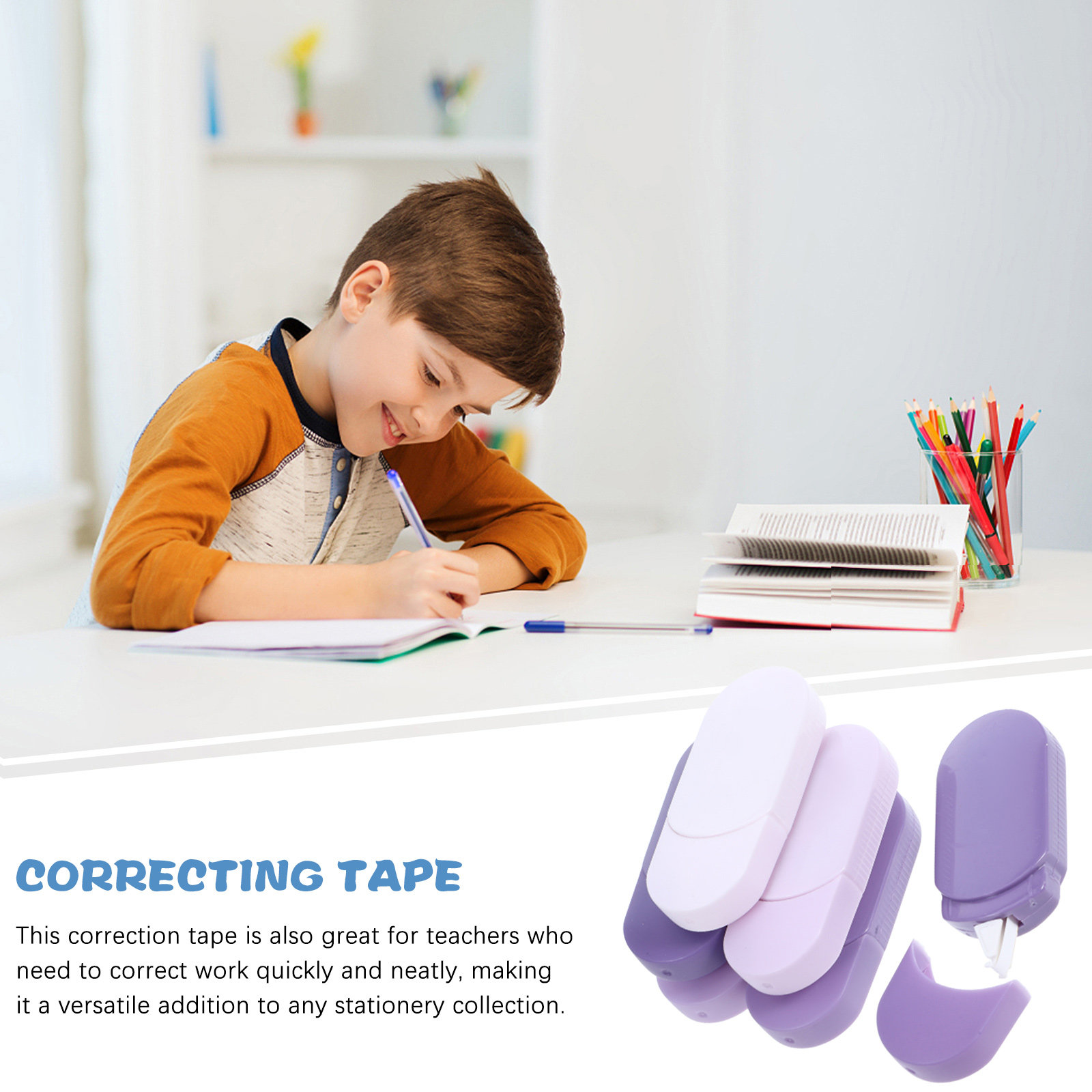 6PCS Correction Tape White Sch - đánh giá và giá Correction Tape Roller