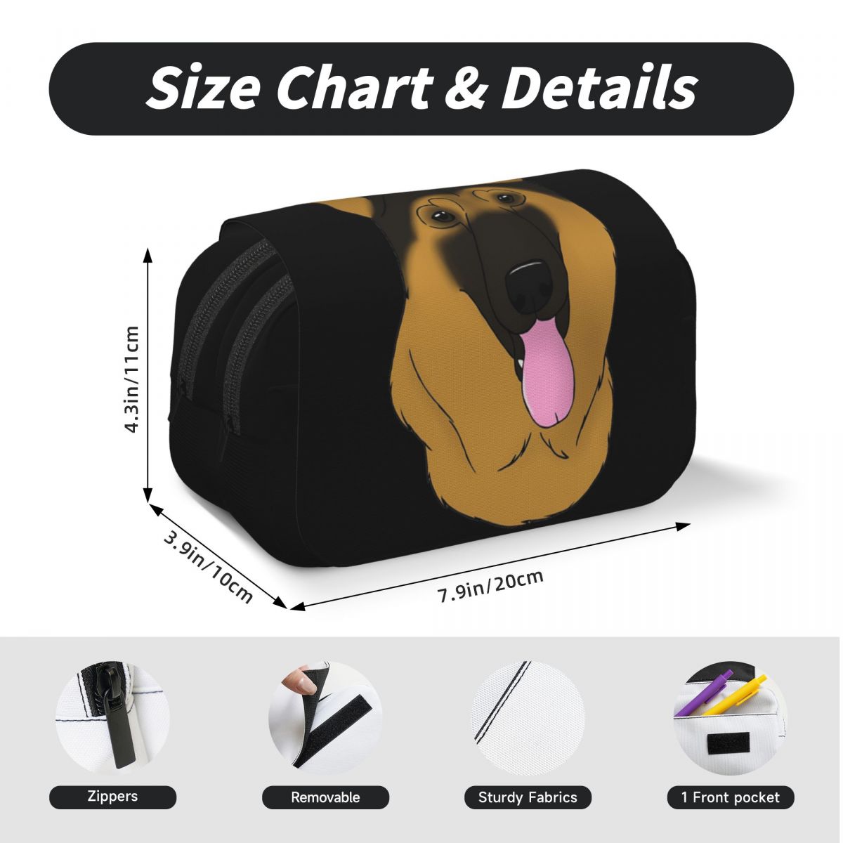 German Shepherd Dog - Black An - đánh giá và giá Tan Stationery & Office Supply